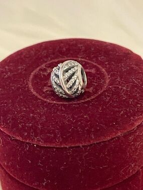 RETIRED- Pandora "Light as a Feather" openwork charm